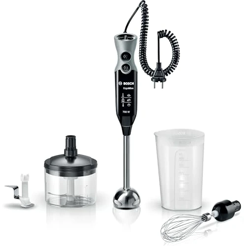 Bosch MSM67170 Hand Blender Set, 750 W, White/Grey