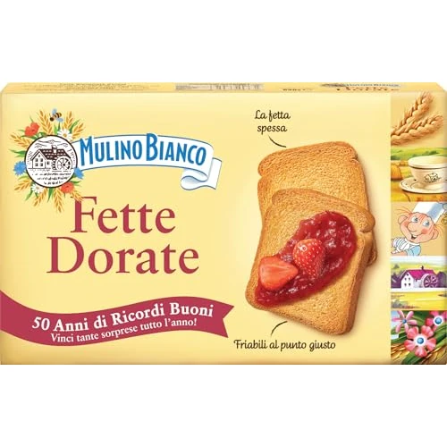 Limitiertes Angebot: Mulino Bianco, Fette Biscottate Dorate - 630 gr von 6.94 EUR auf 4.70 EUR (Spare 32%)