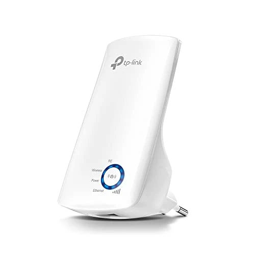 TP-Link TL-WA850RE Ripetitore Wireless Wifi Extender e Access Point, Velocità Single Band 300Mbps, Porta LAN, Potenzia la tua copertura Wi-Fi, Compatibile con tutti i modem router wifi, Bianco
