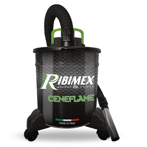 RIBIMEX Ribitech Ceneflame Electric Ash Vacuum Cleaner 1200 W