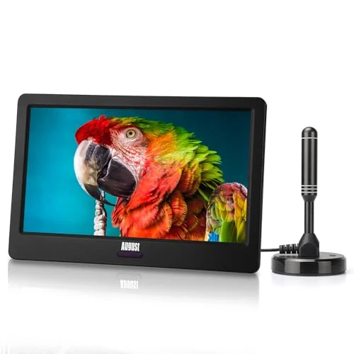 Oferta limitada: August DA900D 9 Pulgadas TV Portátil Recargable con TDT DVB-T2, PVR y Media de 129.95 € a 129.95 € (ahorro 0.00%)