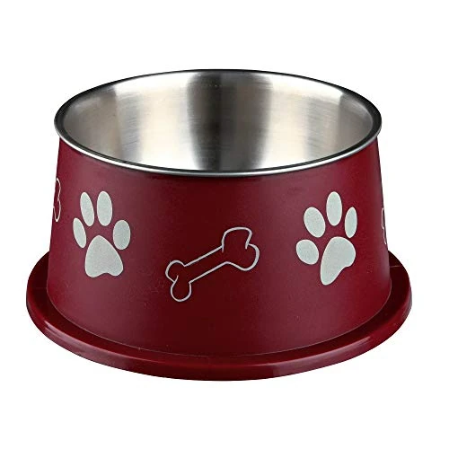 Offre limitée : Trixie recouvert de Plastique Trixie Bol en Acier Inoxydable, 15 cm de diamètre, 0.9 Litre de 23.85 € à 23.85 € (0.00% de remise)