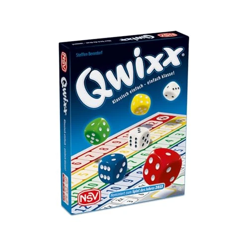 Limited-time offer: NSV - 4015 - QWIXX - nominated for game of the year 2013 - dice game (German edition) from 14.92 £ to 14.92 £ (save 0.00%)
