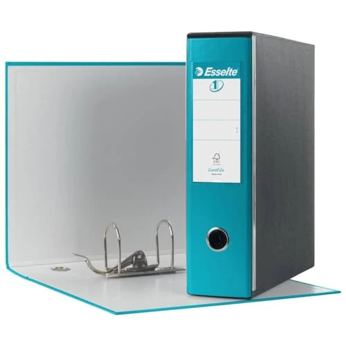 Offerta a tempo: ESSELTE G53 EUROFILE Registratore - f.to commerciale dorso 8 cm - Turchese - 390753800 - 0.00% da 16.21 € a 16.21 €