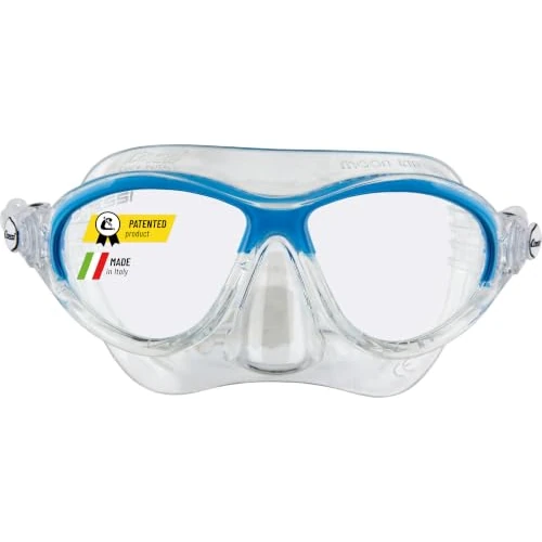 Offerta a tempo: Cressi Moon Kid Mask SIL Clear/Frame Blue - 44% da 24.99 € a 13.93 €