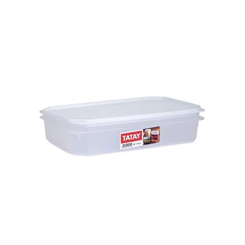 Oferta limitada: Tatay Tupper Hermético Top Flex 2,1 L Cierre Hermético Tapa a Presión de 8.99 € a 4.50 € (ahorro 50%)