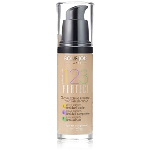 Limited offer: Bourjois Fond de Teint 123 Perfect Foundation for Women, # 52 Vanille, 1 Ounce from 13.98 EUR to 13.98 EUR (save 0%)