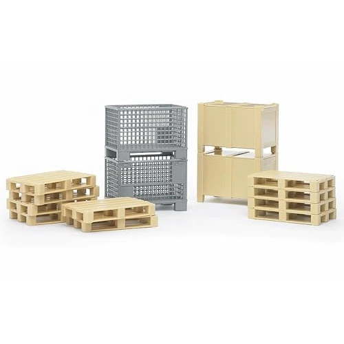 Oferta limitada: bruder 02415 - Accesorios de logística - 2 cajas, 2 cajones, 10 palés de 18.70 € a 18.70 € (ahorro 0.00%)