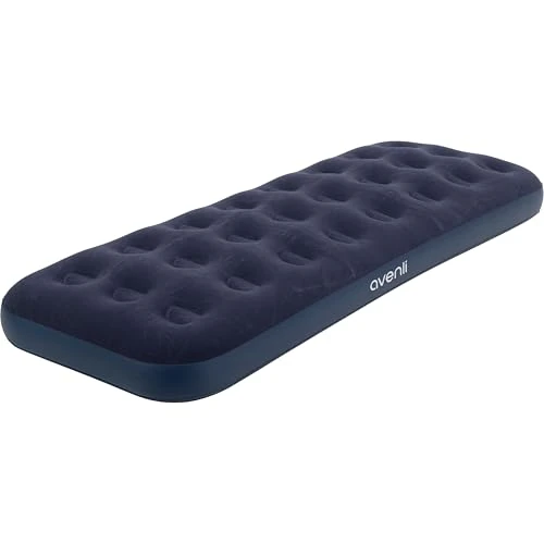 Tijdelijke aanbieding: Jilong Unisex-overige 1 man campingbed CB 191 x 73 x 22 cm velours luchtbed logeerbed reisbed blauw single, 191 x 73 x 22 cm van 19.00 EUR naar 19.00 EUR (korting 0%)