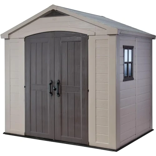 Offerta a tempo: Keter Casetta da Giardino, Factor 8x6, Grigia, 256,5 x 182 x 243H cm - 3% da 1119.00 € a 1080.00 €