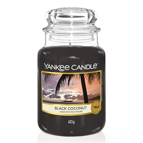 Limited-time offer: Yankee Candle Scented Candle | Black Coconut Large Jar | Long Burning Candles: up to 150 Hours | Perfect Gifts for Women from 22.05 GBP to 22.05 GBP (save 0%)