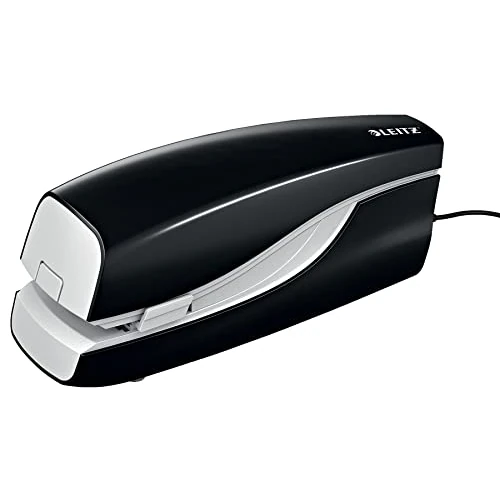 Offerta a tempo: Leitz Cucitrice elettrica da ufficio Flat Clinch, Capacità 20 fogli, Nero, Alimentazione elettrica, Include punti, Gamma NeXXt, 55330095 - 0.00% da 109.98 € a 109.98 €