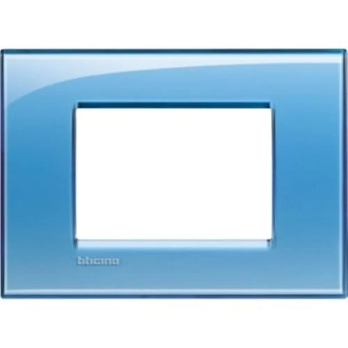 Limited offer: BTicino Living Light LNA4803AC Plate Square 3-Switch, Steel, Blue, LNA4803AD from 12.90 EUR to 9.55 EUR (save 26%)