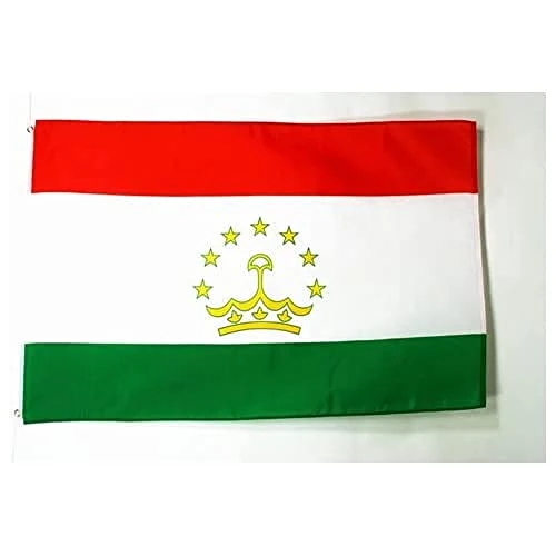 BANDIERA TAGIKISTAN 150x90cm - BANDIERA TAGIKA 90 x 150 cm - AZ FLAG