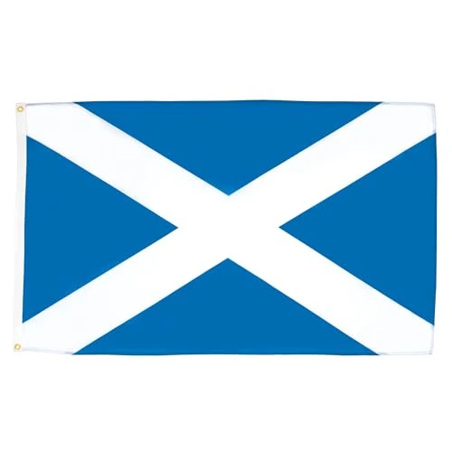 Zeitlich begrenztes Angebot: AZ FLAG Flagge Schottland 150x90 cm Fahne Schottische Polyester 100D 2 Ösen von 10.95 € auf 7.45 € (32% Rabatt)