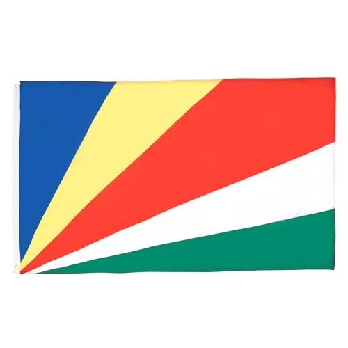 Offerta a tempo: AZ FLAG Bandiera Seychelles 150 x 90 cm - Bandiera Africana 90 x 150 cm - 17% da 8.95 € a 7.45 €