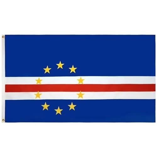 Offerta a tempo: AZ FLAG Bandiera Capo Verde 150 x 90 cm - Bandiera Capoverdiana 90 x 150 cm - 38% da 11.95 € a 7.45 €