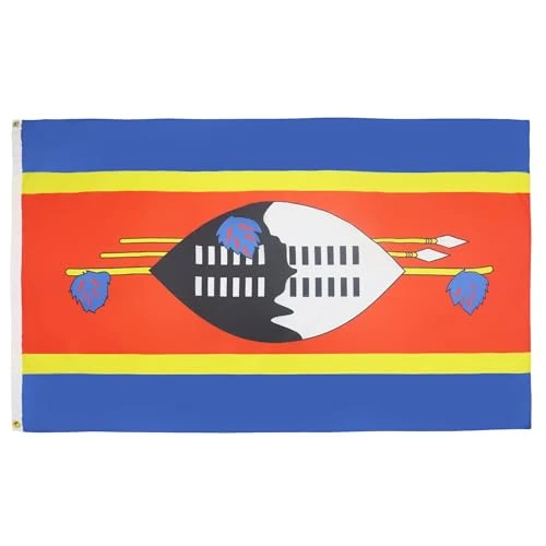 Limited-time offer: AZ FLAG Swaziland Flag 150x90 cm Swazi 100D Polyester 2 Grommets from 9.95 £ to 9.95 £ (save 0.00%)