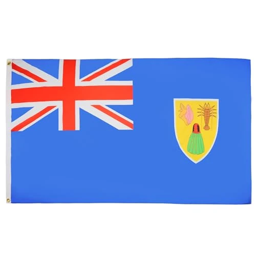 Offerta a tempo: AZ FLAG Bandiera Isole Turche e Caicche 150x90 cm 2 Occhielli - 0.00% da 8.35 € a 8.35 €