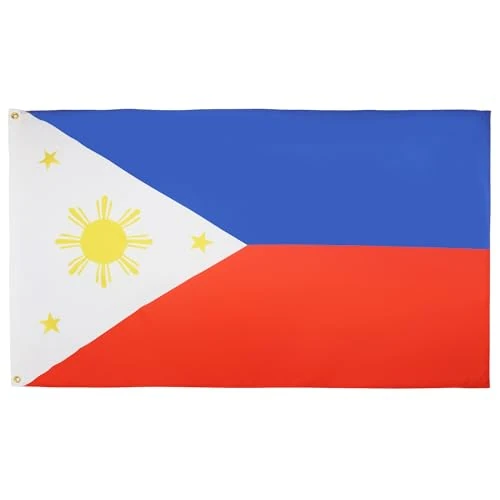 Oferta limitowana: Drapeau Philippines Oeillets Haute Qualité, 150cm x 90cm z 32.62 zł na 32.62 zł (oszczędź 0.00%)