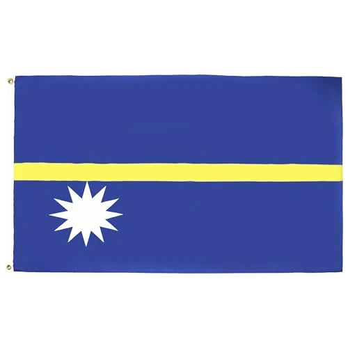 Oferta limitada: AZ FLAG Bandera Nauru 150x90 cm Estandarte Nauruana Poliéster 100D 2 Ojales de 9.45 € a 9.45 € (ahorro 0.00%)