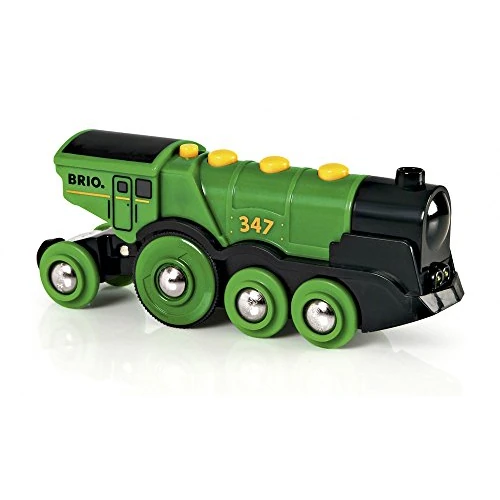 Offerta a tempo: BRIO 33593 Grande Locomotiva a Batterie Verde, BRIO Treni-Vagoni-Veicoli, Età Raccomandata 3+ — 20% da 36,99 € a 29,48 €