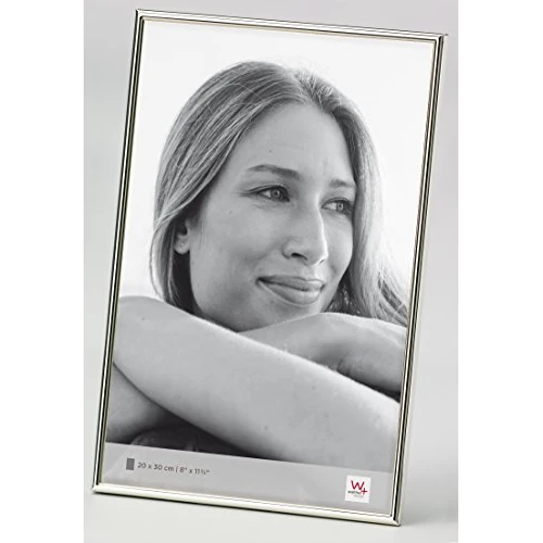 Limited offer: walther design WD030S Chloe, metal portrait frame 8x11.75 inch (20x30 cm), silver plated from 14.86 EUR to 14.14 EUR (save 5%)