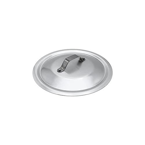 Offre limitée : Pentole Agnelli Alluminio Coperchio Rotondo Pesante Con Ponticello, Argento, 24 cm de 13.68 € à 13.29 € (3% de remise)