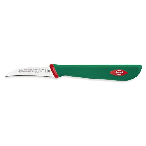 Sanelli Premana Professional Line Vegetable Knife, Length- 6 Cm., Colour- Green One Size