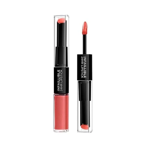 Oferta limitada: L'Oréal Paris Infaillible Pintalabios Permanente, 404 Corail Constant de 16.60 € a 13.07 € (ahorro 21%)