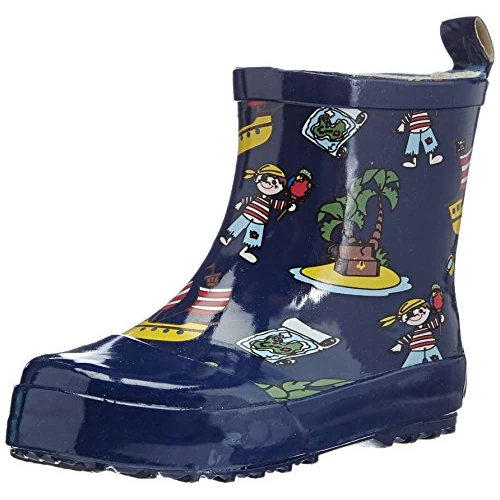 Offerta a tempo: Playshoes Stivali In Gomma A Semialbero, Stivali In Gomma A Semialbero Unisex - Bambini e ragazzi, L'Isola Dei Pirati, 23 EU - 4% da 23.90 € a 22.88 €