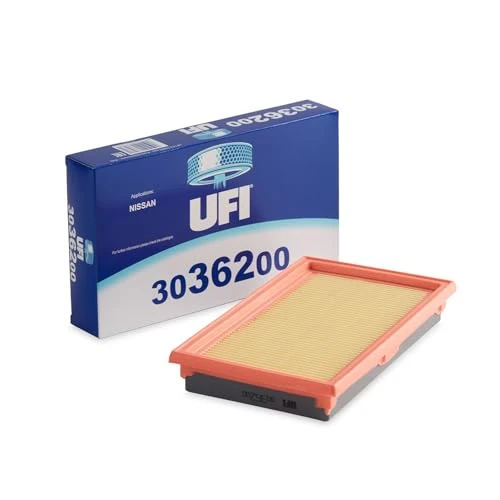 UFI Filters, Air Filter 30.362.00, Replacement Air Filter, Suitable for Cars, Applicable to Various Models of Infiniti and Nissan