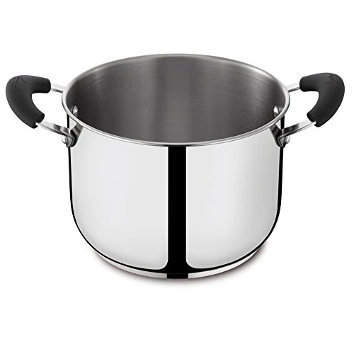 Offerta a tempo: Lagostina Gioiosa Pentola, Acciaio Inox 18/10, Diametro Ø 22 cm, 5.7 Litri, Pentola Induzione, Gas e Forno fino a 250 °C, Finitura Lucida Esterna e Satinata Interna, con maniglie in Bakelite - 0.00% da 36.99 € a 36.99 €