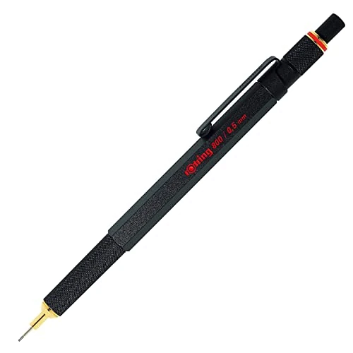 Limited-time offer: rOtring 800 Mechanical Pencil | 0.5 mm | Black Metal Barrel from 39.99 £ to 33.89 £ (save 15%)