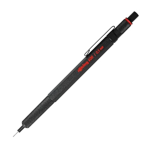 Limited offer: Rotring 600 Mechanical Pencil, 0.5 mm, Black - Perfect for Writing, Drafting, Engineering, Architecture Professionals from 29.85 USD to 20.00 USD (save 33%)