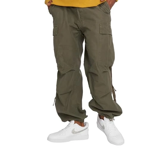Limitiertes Angebot: Brandit Herren M65 Vintage Pants Cargo Freizeithose, Olive, S von 14.50 EUR auf 10.80 EUR (Spare 26%)