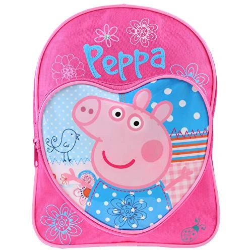 Limitiertes Angebot: Peppa Wutz Peppa Pig Rucksack Schulrucksack Mädchen | Kinderrucksack Für Schule | Cute Backpack Rosa von 11.99 EUR auf 8.99 EUR (Spare 25%)