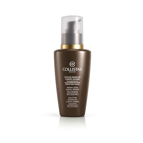 Limited offer: Collistar Magic Drops Self-Tanning Concentrate for Body-Legs, 4.2 Ounce from 32.50 EUR to 32.50 EUR (save 0%)