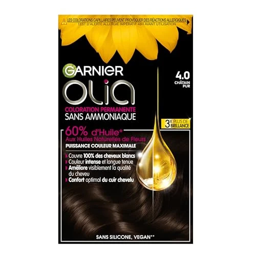 Begrenztes Angebot: GARNIER OLIA - 4.0 chatain pur von 13.50 EUR auf 8.49 EUR (Rabatt 37%)