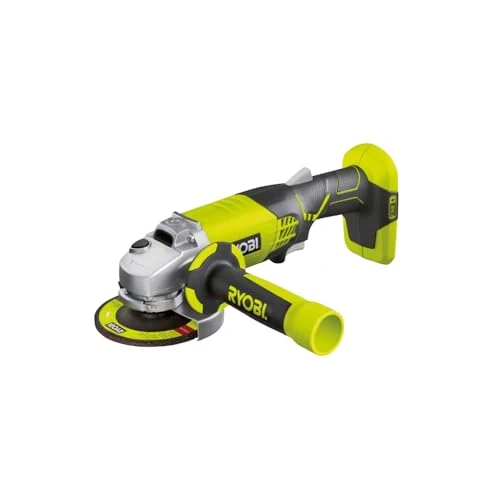 Offerta a tempo: Ryobi R18AG-0 Smerigliatrice Angolare a Batteria 18V ONE+, con Doppio Interruttore di Sicurezza, Carter Regolabile, Batteria Non Inclusa, Diametro Disco 115mm - 0.00% da 67.92 € a 67.92 €