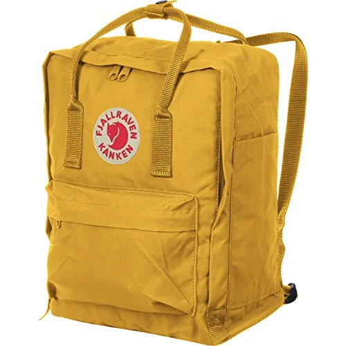 FJÄLLRÄVEN Kånken Sac À Dos Mixte Adulte, Couleur Jaune Moutarde, 38 x 27 x 13 cm