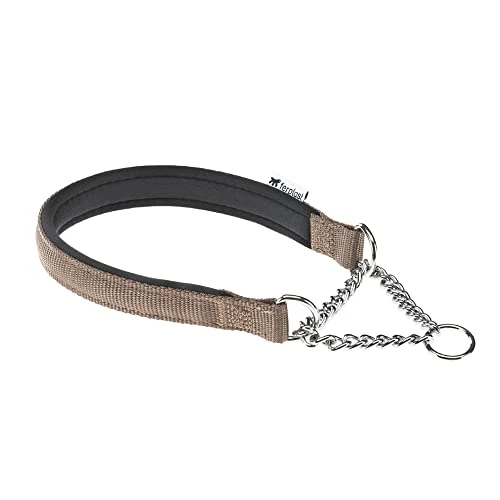 Oferta limitowana: Ferplast Obroża dla psa Daytona, Obroża dla psa, nylonowa obroża 65 cm, wyściełana, pół-skośna, obroża treningowa, brązowa z 46.52 zł na 46.52 zł (oszczędź 0.00%)