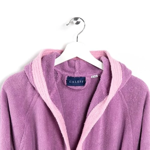 Caleffi 01916 Bathrobe – Young Sponge 100% Cotton 400 g/square metre
