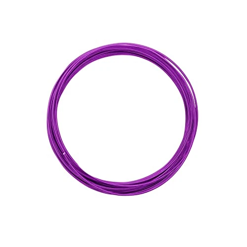 Hilo De Aluminio Lavanda 1,5Mm