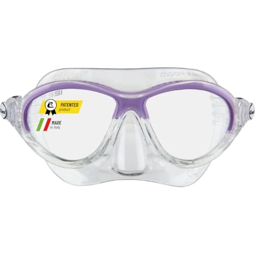 Offerta a tempo: CRESSI Moon Kid Mask SIL Clear/Frame Lilac - 24% da 24.99 € a 18.99 €