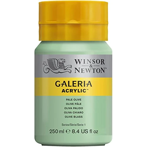 Winsor & Newton Galería - Pintura Acrílica , 250 ml, Verde (Pale Olive)