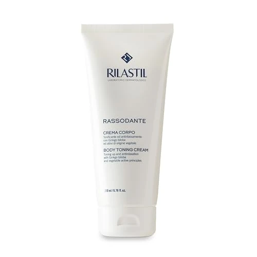 Offerta a tempo: Rilastil Rassodante Crema Corpo, Trattamento Idratante e Rassodante, Contrasta il Rilassamento Cutaneo, per Massaggi Prolungati, con Ginkgo Biloba, Senza Profumo, Confezione da 200 ml - 6% da 23.34 € a 21.94 €