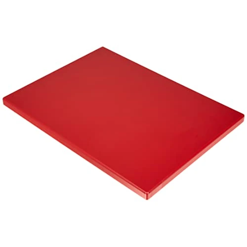 METALTEX Tabla POLIETILENO PE-500 38X28X1.5 Roja, Detailed in The Description, Rosso