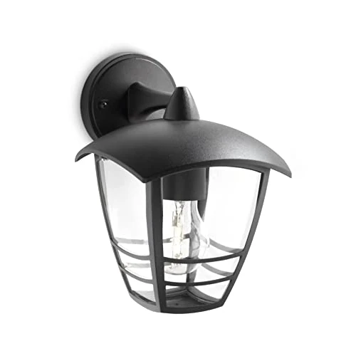 Offre limitee: LAMPE D'EXTERIEUR APPLIQUE CREEK WALL LANTERN BLACK 1X60W 230V 153813016 de 22.52 EUR a 13.99 EUR (economie 38%)