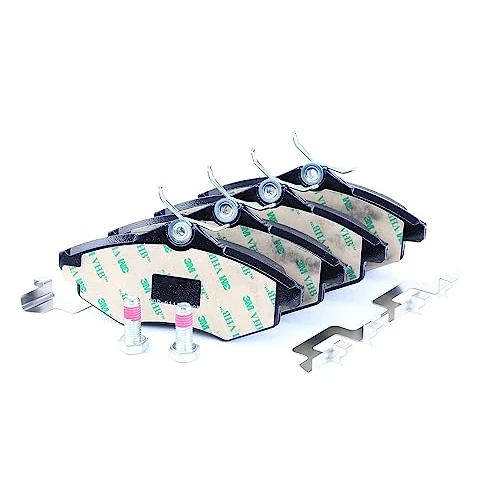 Bosch BP1309 - Pastiglie Freni Auto, Delantero - Calidad Bosch - Reducción de Ruido y Polvo - Certificación ECE-R90 - Sin Cobre - 1 Juego de 4 Pastillas - Con Accesorios